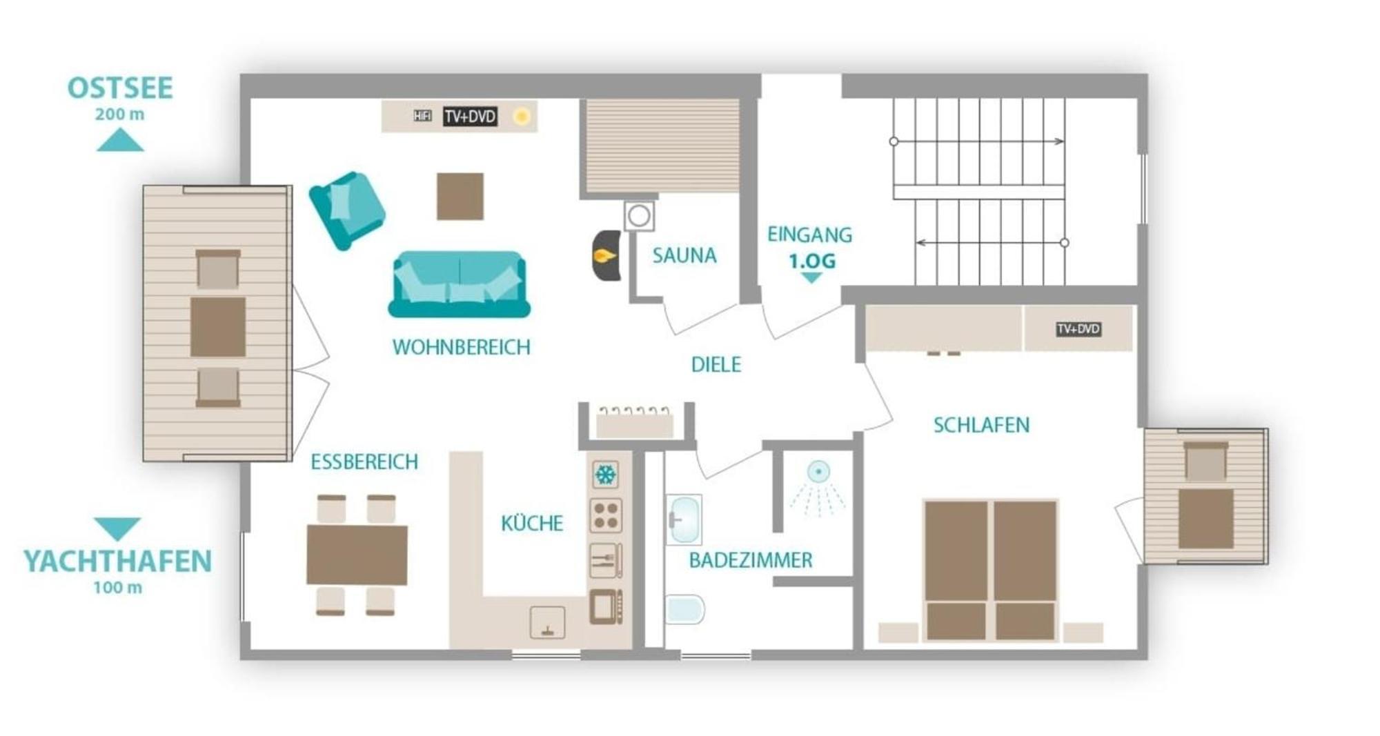 Ostsee - Appartement Nr 89 "Salzaster" Im Strand Resort Heiligenhafen Exterior foto